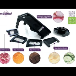 MASTRAD Mandoline De Cuisine|Mandoline Multi-râpes