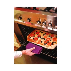 MASTRAD Gant De Cuisine|Manique Silicone Carrée 18 cm Gris