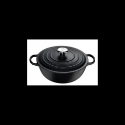 LE CREUSET Marmites|Marmite en fonte 26 cm Noir Mat Signature