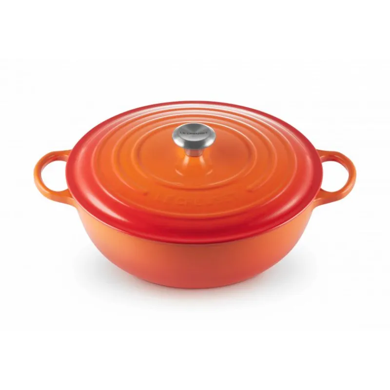 LE CREUSET Marmites|Marmite en Fonte 32 cm Volcanique Signature