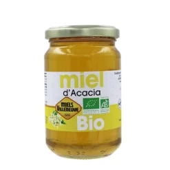 MIELS VILLENEUVE Produits Bio|Miel d'Acacia Bio 375 g