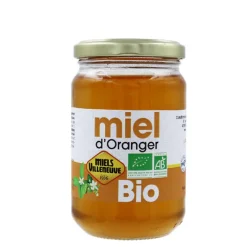 MIELS VILLENEUVE Produits Bio|Miel d'Oranger Bio 375 g