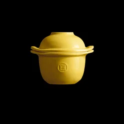 EMILE HENRY Servir, Présenter|Plat De Cuisson|Mini Cocotte Coquetier en Céramique Ø 14 cm Provence