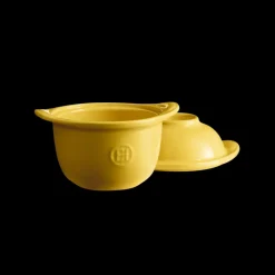 EMILE HENRY Servir, Présenter|Plat De Cuisson|Mini Cocotte Coquetier en Céramique Ø 14 cm Provence