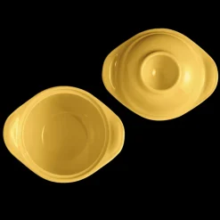 EMILE HENRY Servir, Présenter|Plat De Cuisson|Mini Cocotte Coquetier en Céramique Ø 14 cm Provence