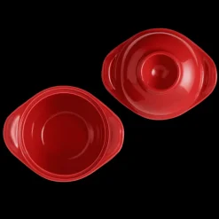 EMILE HENRY Servir, Présenter|Plat De Cuisson|Mini Cocotte Coquetier en Céramique Ø 14 cm Grand Cru