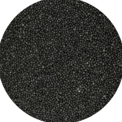 FUNCAKES Décoration Comestible|Mini-Billes Noires 80 g
