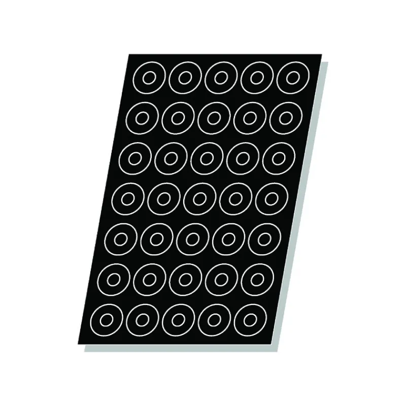 FLEXIPAN Moule Silicone|Mini-Savarins ronds - Moule silicone