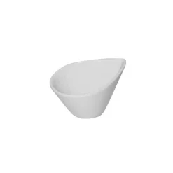 CUISINEADDICT Servir, Présenter|Mise en Bouche Porcelaine Goutte d'Eau 25 cl