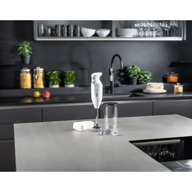 BAMIX Mixeur Plongeant|Mixeur Plongeant M140 Mono Blanc 3 disques