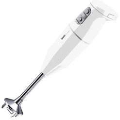 BAMIX Mixeur Plongeant|Mixeur Plongeant Sans Fil Cordless Blanc