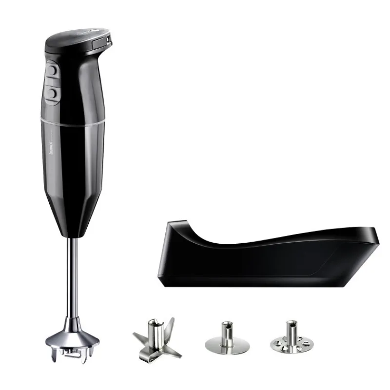 BAMIX Mixeur Plongeant|Mixeur Plongeant Sans Fil Cordless Noir