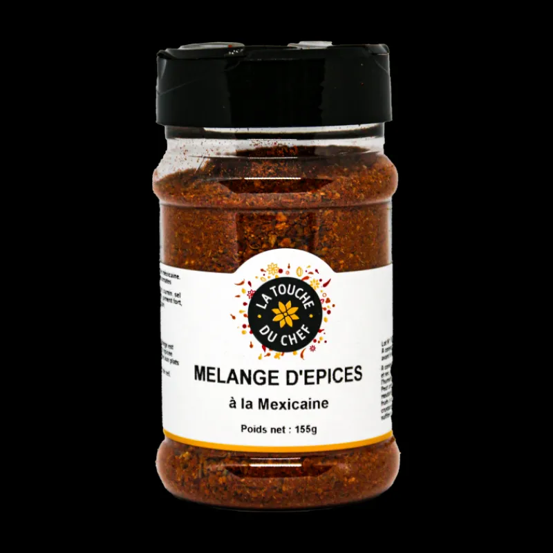 LA TOUCHE DU CHEF Marinade, Mélange Epices|Mélange Mexicain 155 g