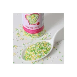 FUNCAKES Décoration Comestible|Mélange Mini-billes Printemps 80g