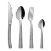 COMAS Couverts|Ménagère 24 pièces Cheese (martelé) Inox 18% 3 mm
