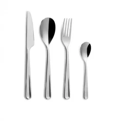 COMAS Couverts|Ménagère 24 pièces LONDON Inox 18/10 4mm