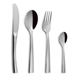 COMAS Couverts|Ménagère 24 pièces Madrid Inox 18% 3 mm
