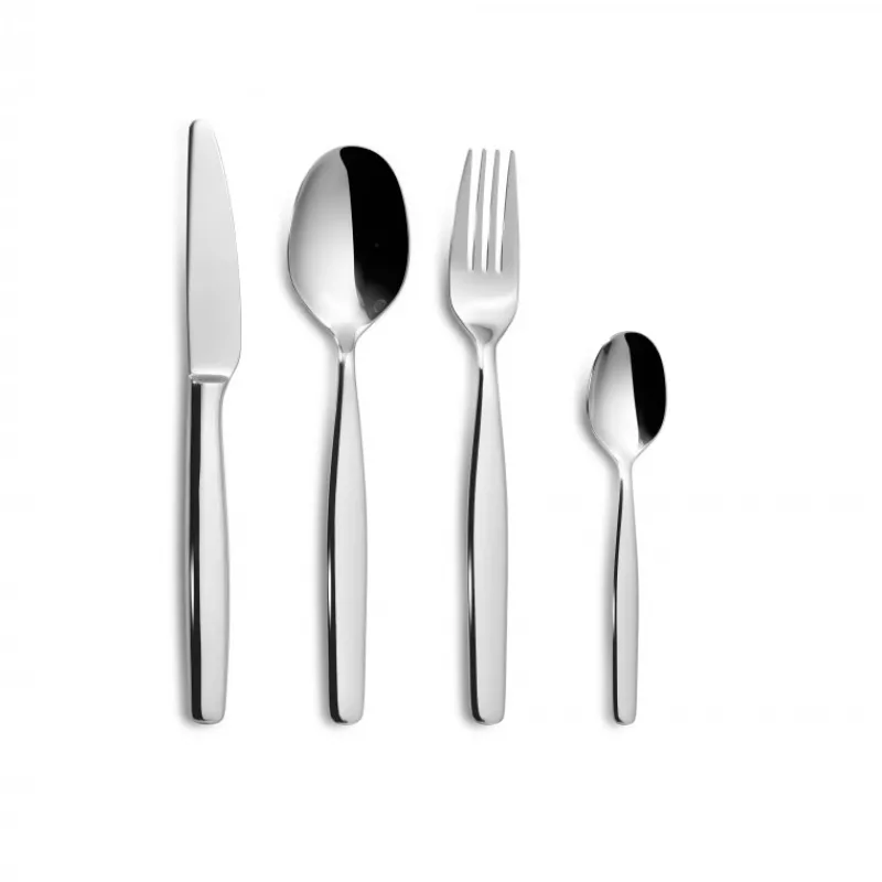 COMAS Couverts|Ménagère 24 pièces MALVARROSA Inox 18% 4 mm