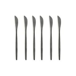 COMAS Couverts|Ménagère 24 pièces Mart Vintage Noir 18% 2,5 mm