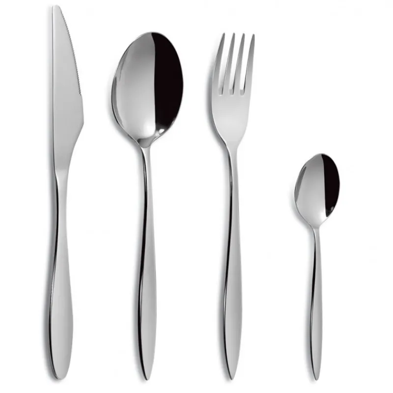 COMAS Couverts|Ménagère 24 pièces Mia Inox 18% 3 mm