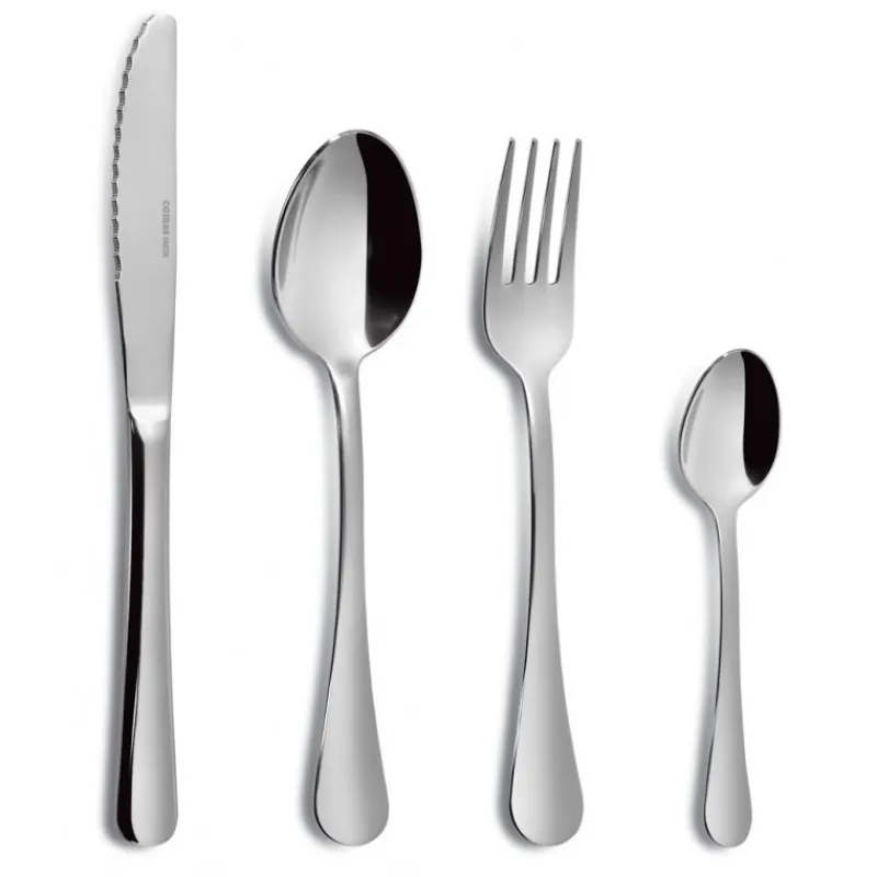 COMAS Couverts|Ménagère 24 pièces Nordic Inox 18% 1,8 mm