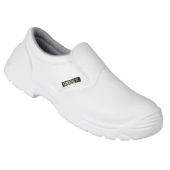ROBUR Chaussures De Cuisine|Mocassins de Sécurité T.39 Blanc QUINTANAR