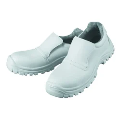 ROBUR Chaussures De Cuisine|Mocassins de Sécurité T.35 Blanc BONIX