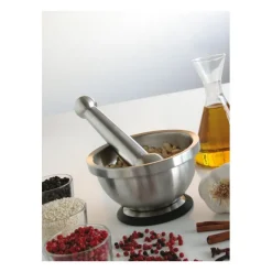 MASTRAD Pilon Et Casse-noix|Mortier et Pilon en inox