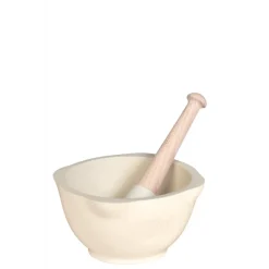 EMILE HENRY Pilon Et Casse-noix|Mortier Pilon Céramique Argile Ø 14 cm