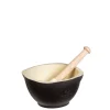 EMILE HENRY Pilon Et Casse-noix|Mortier Pilon Céramique Fusain Ø 14 cm