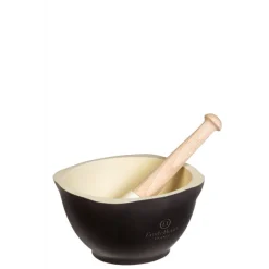 EMILE HENRY Pilon Et Casse-noix|Mortier Pilon Céramique Fusain Ø 14 cm