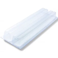 MATFER Moules À Gâteaux|Moule 2 Bûches Rainurée Thermoformé (x10)