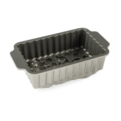 NORDIC WARE Moule Anti-adhésif|Moules À Gâteaux|Moule à Cake Paysage de Noël Silver