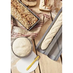 DE BUYER Moule Anti-adhésif|Moules À Gâteaux|Moule à Cake Plié Anti Adhésif 30 x 10,8 cm x H 7 cm