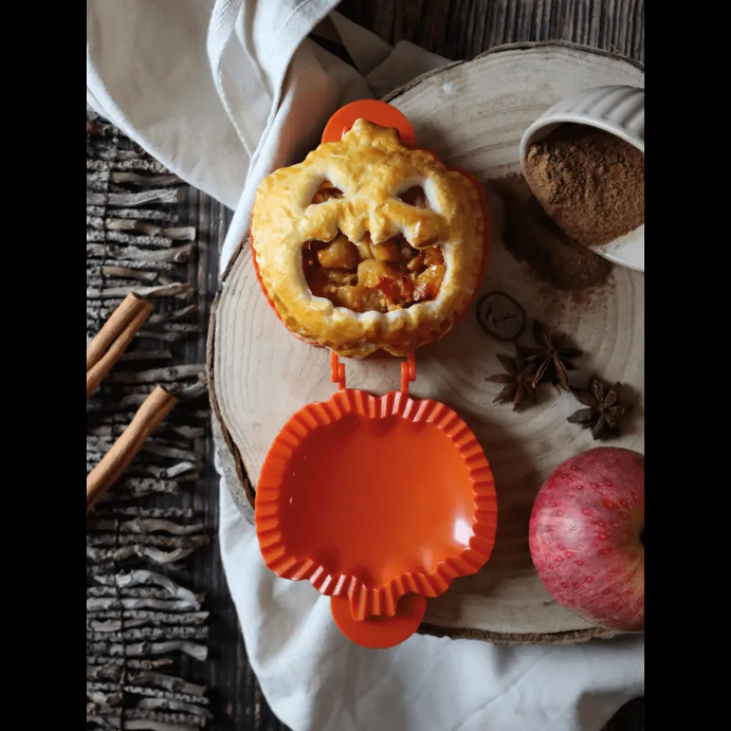 SCRAPCOOKING Moules À Gâteaux|Moule à Chausson Citrouille 10 cm