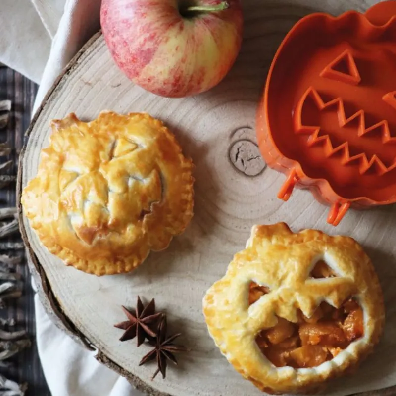 SCRAPCOOKING Moules À Gâteaux|Moule à Chausson Citrouille 10 cm