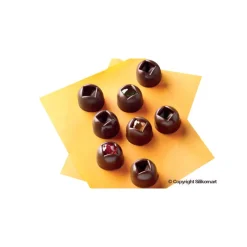 EASY CHOC Moules À Chocolat|Moule Silicone|Moule à Chocolat 15 Boules - Silicone Spécial Chocolat