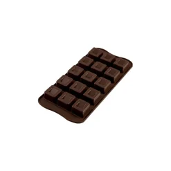 EASY CHOC Moules À Chocolat|Moule Silicone|Moule à Chocolat 15 Carrés - Silicone Spécial Chocolat