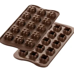 EASY CHOC Moules À Chocolat|Moule Silicone|Moule à Chocolat 15 Choco Game - Silicone Spécial Chocolat