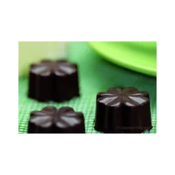 EASY CHOC Moules À Chocolat|Moule Silicone|Moule à Chocolat 15 Fleurs - Silicone Spécial Chocolat