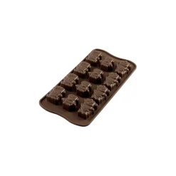 EASY CHOC Moules À Chocolat|Moule Silicone|Moule à Chocolat 12 Robots - Silicone Spécial Chocolat