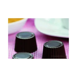 EASY CHOC Moules À Chocolat|Moule Silicone|Moule à Chocolat 15 Ronds Nervurés - Silicone Spécial Chocolat
