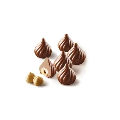 SILIKOMART Moules À Chocolat|Moule Silicone|Moule à Chocolat 15 Sphères Torsadées Easy Choc - Silicone Spécial Chocolat
