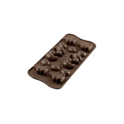 EASY CHOC Moules À Chocolat|Moule Silicone|Moule à Chocolat 14 Sujets de Pâques - Silicone Spécial Chocolat