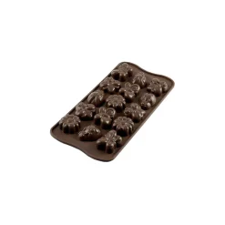 EASY CHOC Moules À Chocolat|Moule Silicone|Moule à Chocolat 15 Sujets Spring Life - Silicone Spécial Chocolat