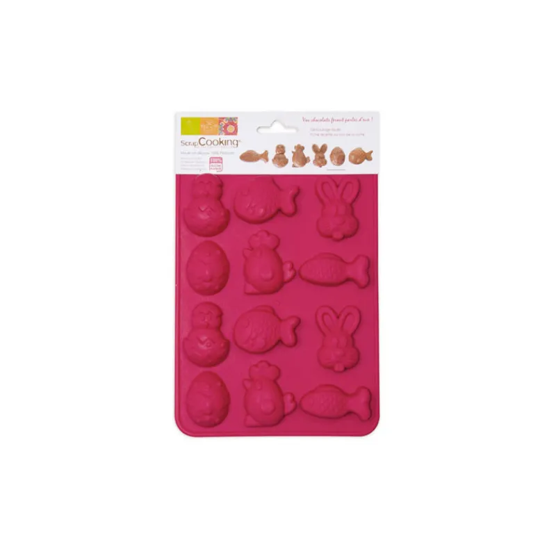 SCRAPCOOKING Moules À Chocolat|Moule à Chocolat de Pâques
