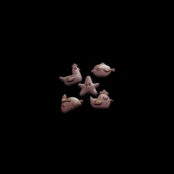 BARRY Moules À Chocolat|Moule à Chocolat Friture Animaux x15