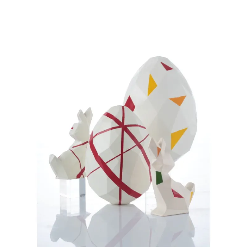 BARRY Moules À Chocolat|Moule à Chocolat Oeuf Origami 15 cm