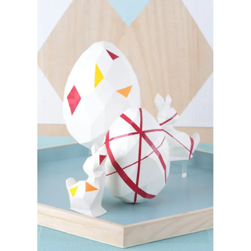 BARRY Moules À Chocolat|Moule à Chocolat Oeuf Origami 15 cm