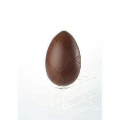 BARRY Moules À Chocolat|Moule à Chocolat Oeuf Strié 16 cm